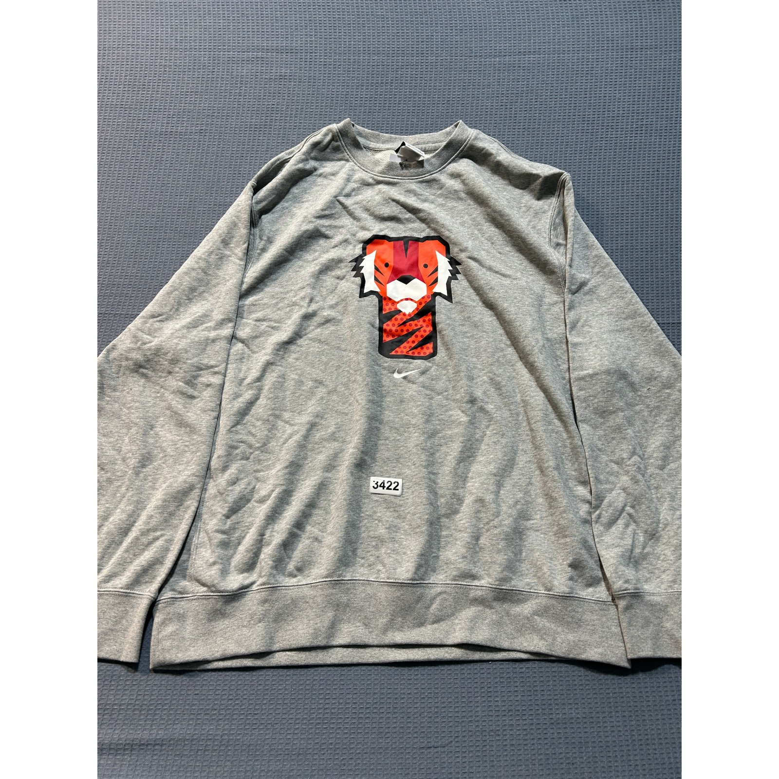 Nike Tiger Woods Golf Sweatshirt Mens Xl Grey